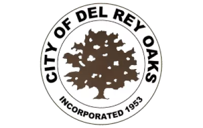 City of Del Rey Oaks Logo with Oak Tree